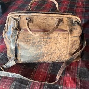 JJill leather satchel